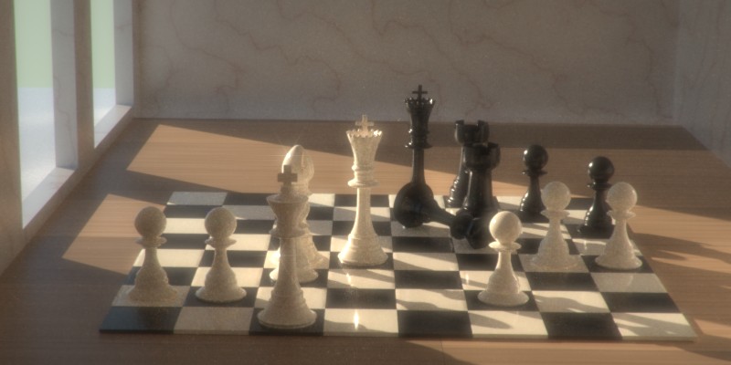 LuxRender Chess Set preview image 1